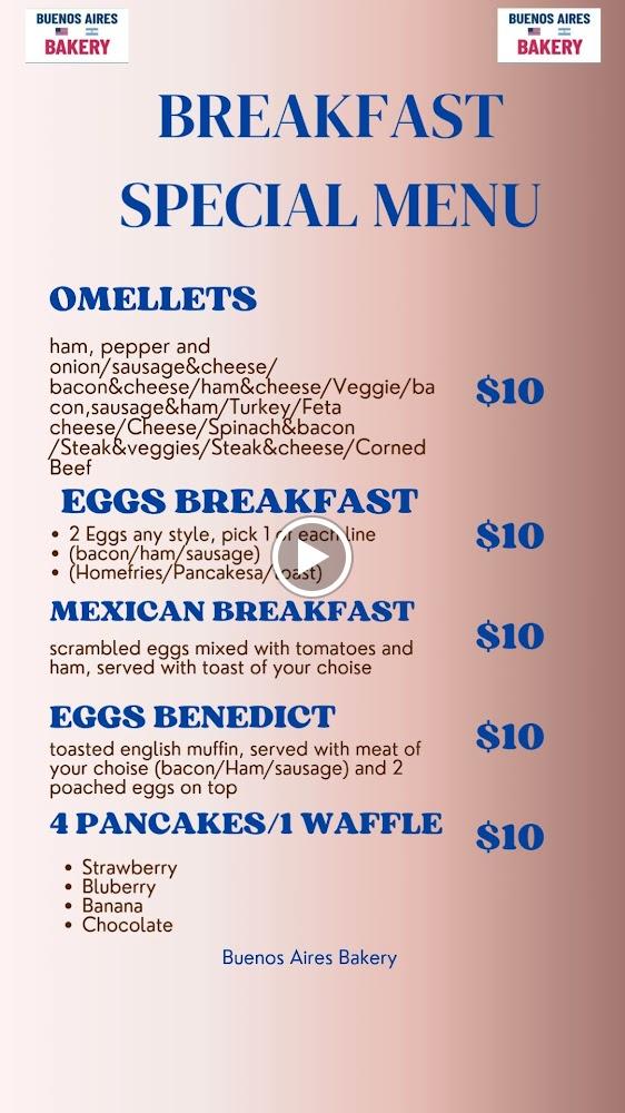 Buenos Aires Bakery & Supermarket Menu image 2